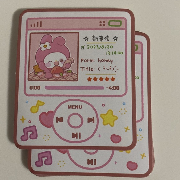 5pc Sanrio Stickers - Picture 2 of 7
